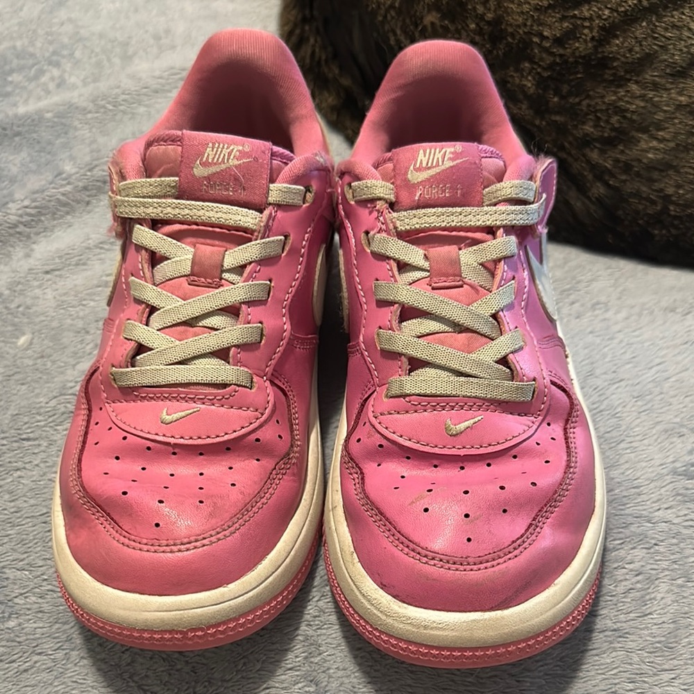 Kids Nike Air Force 1 Low Easy On Stretch Lace Sneakers